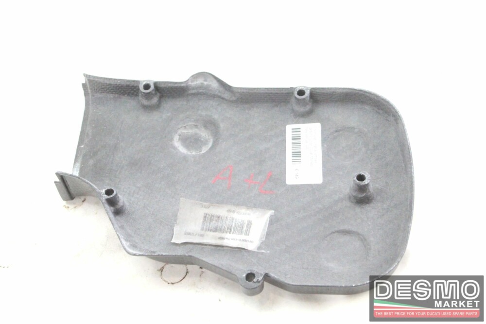 Cover copri cinghia verticale carbonio lucido Ducati Monster S4rs s4r