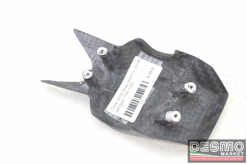 Cover porta targa carbonio Ducati Panigale 1199 1299