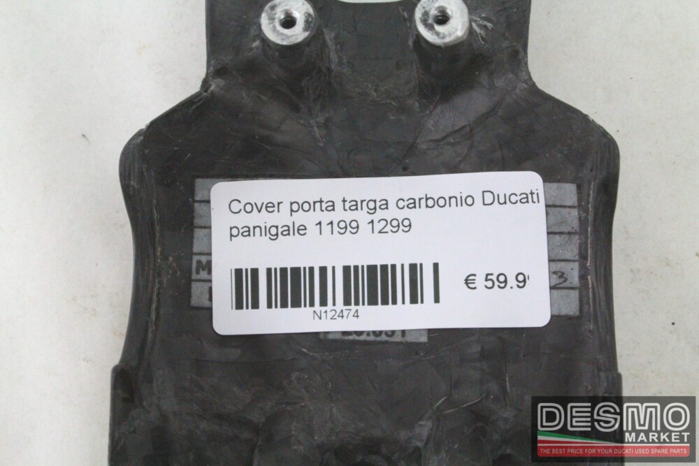 Cover porta targa carbonio Ducati Panigale 1199 1299