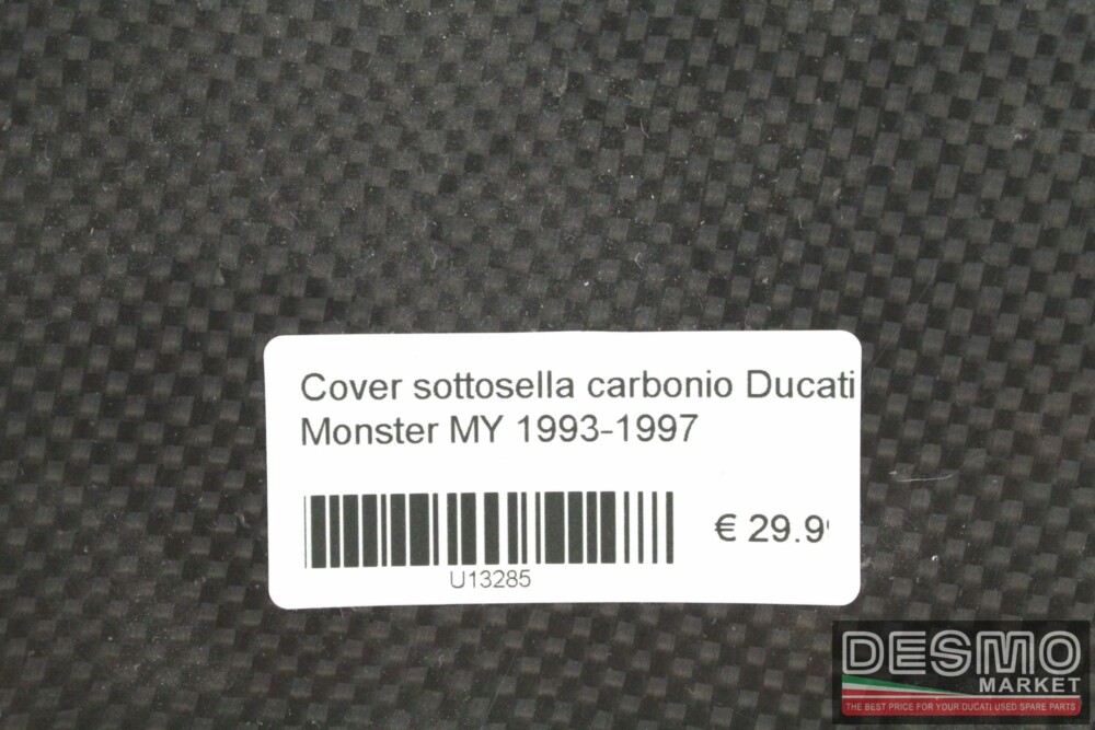 Cover sottosella carbonio Ducati Monster MY 1993-1997