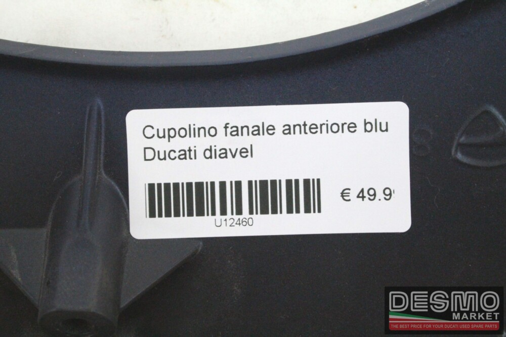 Cupolino fanale anteriore blu Ducati Diavel