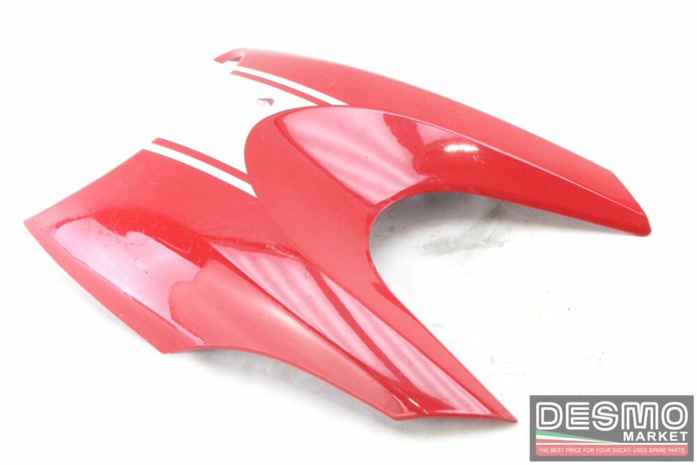 Cupolino fanale anteriore rosso bianco Ducati Diavel
