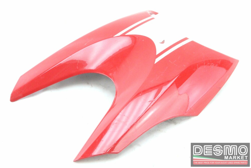 Cupolino fanale anteriore rosso bianco Ducati Diavel