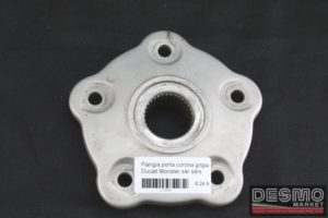 Flangia porta corona grigia Ducati Monster s4r s4rs