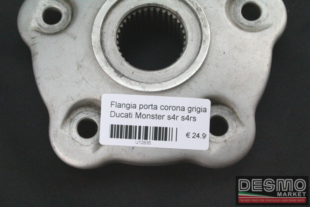 Flangia porta corona grigia Ducati Monster s4r s4rs