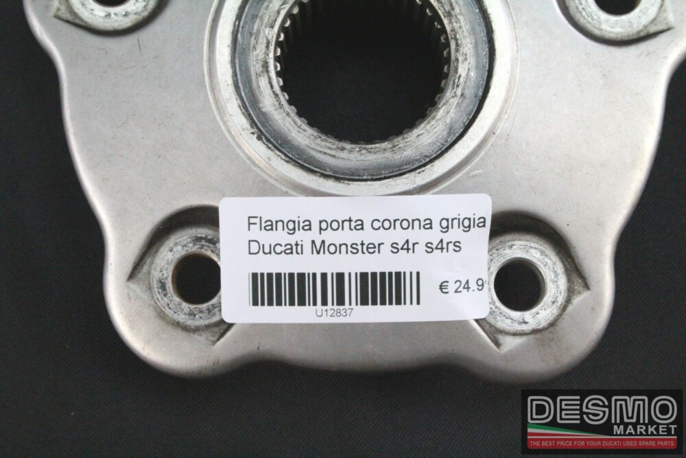 Flangia porta corona grigia Ducati Monster s4r s4rs