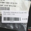 Morsetto carenatura Ducati mts 620 1000 1100