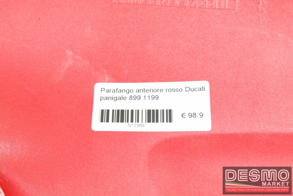 Parafango anteriore rosso Ducati Panigale 899 1199