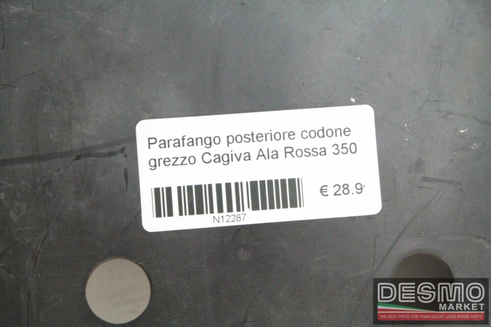 Parafango posteriore codone grezzo Cagiva Ala Rossa 350