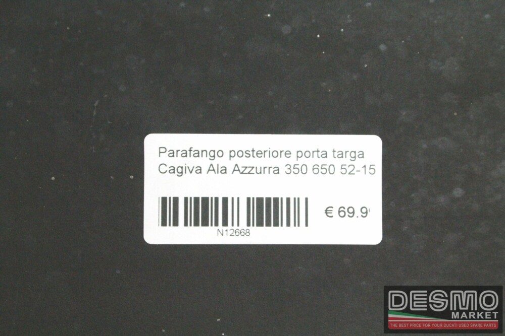 Parafango posteriore porta targa Cagiva Ala Azzurra 350 650