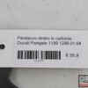 Paratacco destro carbonio Ducati Panigale 1199 1299