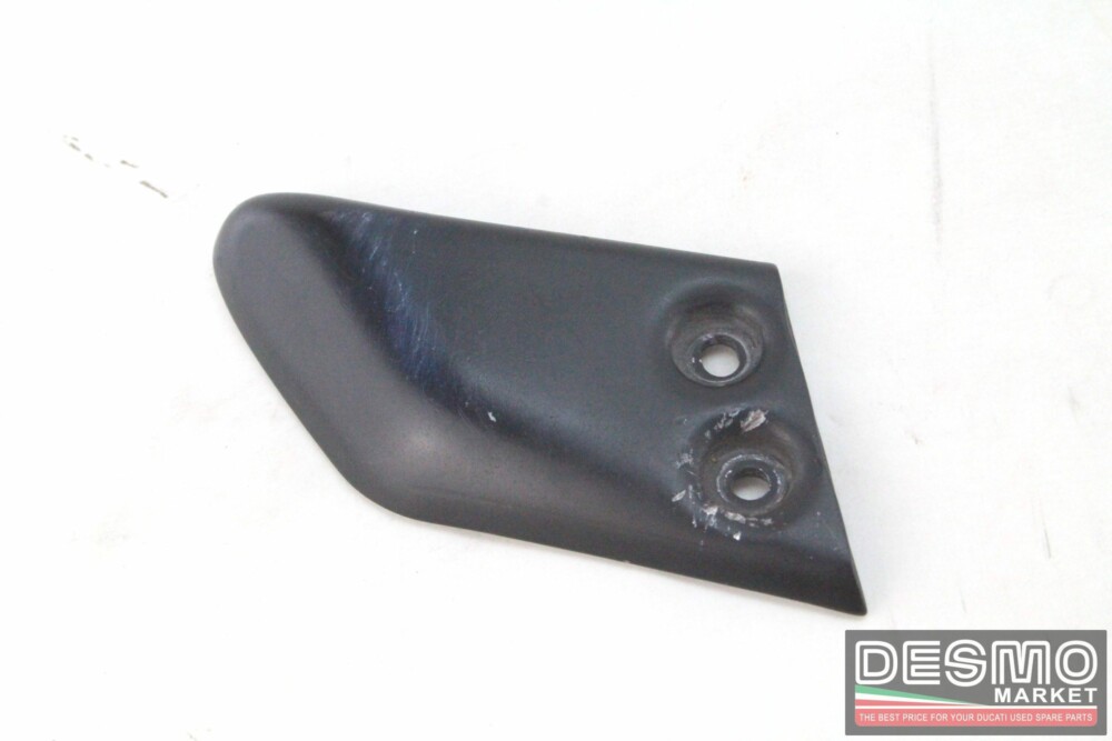 Black right side rider heel guard Ducati Monster s2r s4r 998 s4rs