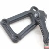 Black right side passenger footpeg plate Ducati 851 888 SS 600 750 900