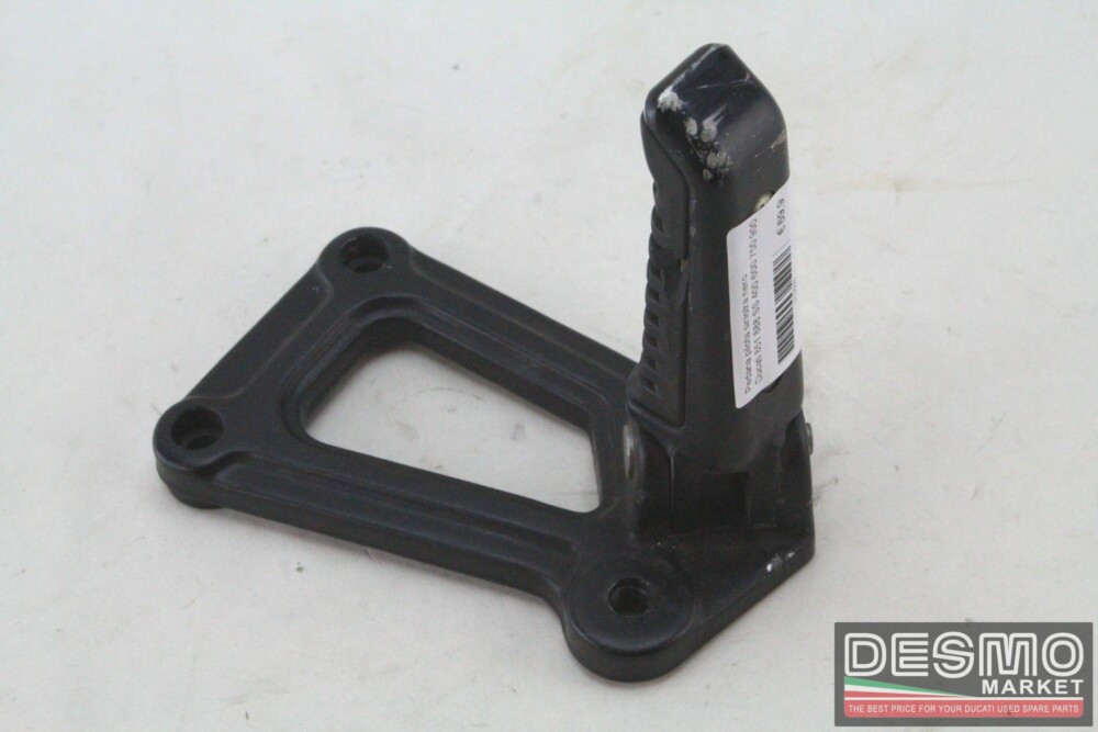 Pedana pilota sinistra nero Ducati 851 888 SS 400 600 750 900