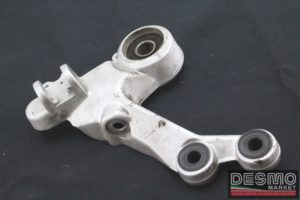 Piastra supporto pedana destra grigia pilota Ducati Monster s2r s4r s4rs