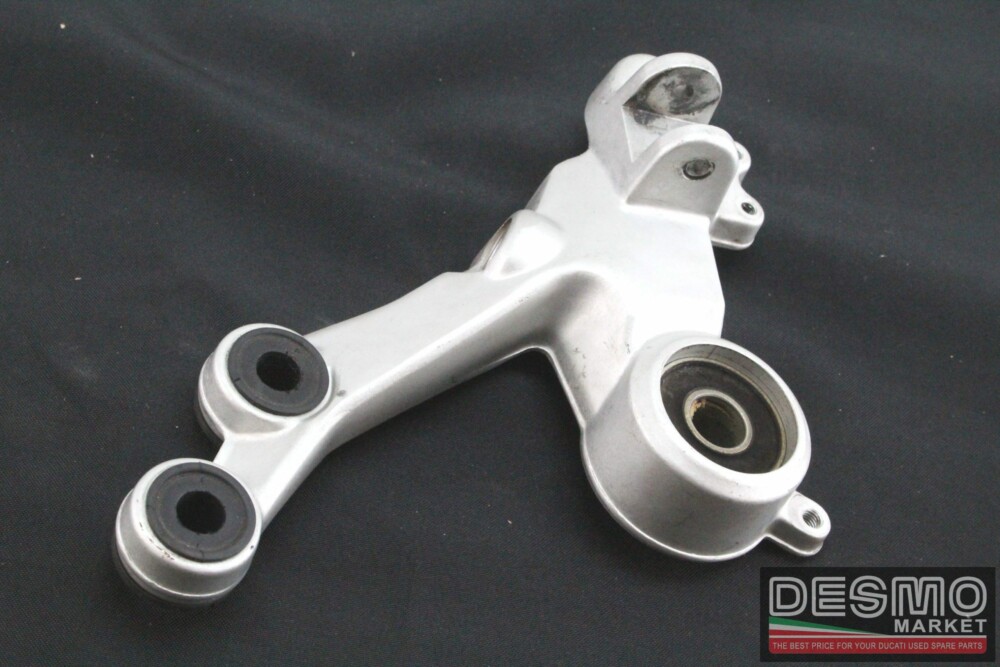 Piastra supporto pedana destra grigia pilota Ducati Monster s2r s4r s4rs