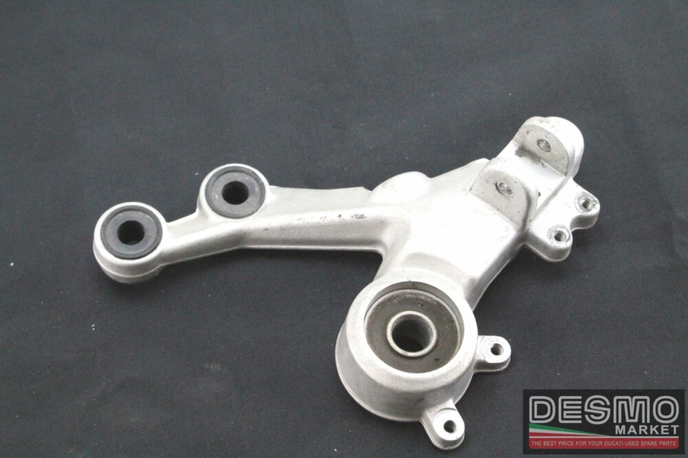 Piastra supporto pedana destra grigia pilota Ducati Monster s2r s4r s4rs