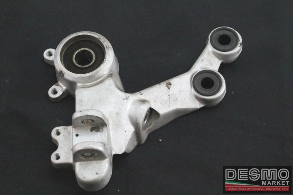 Piastra supporto pedana destra grigia pilota Ducati Monster s2r s4r s4rs