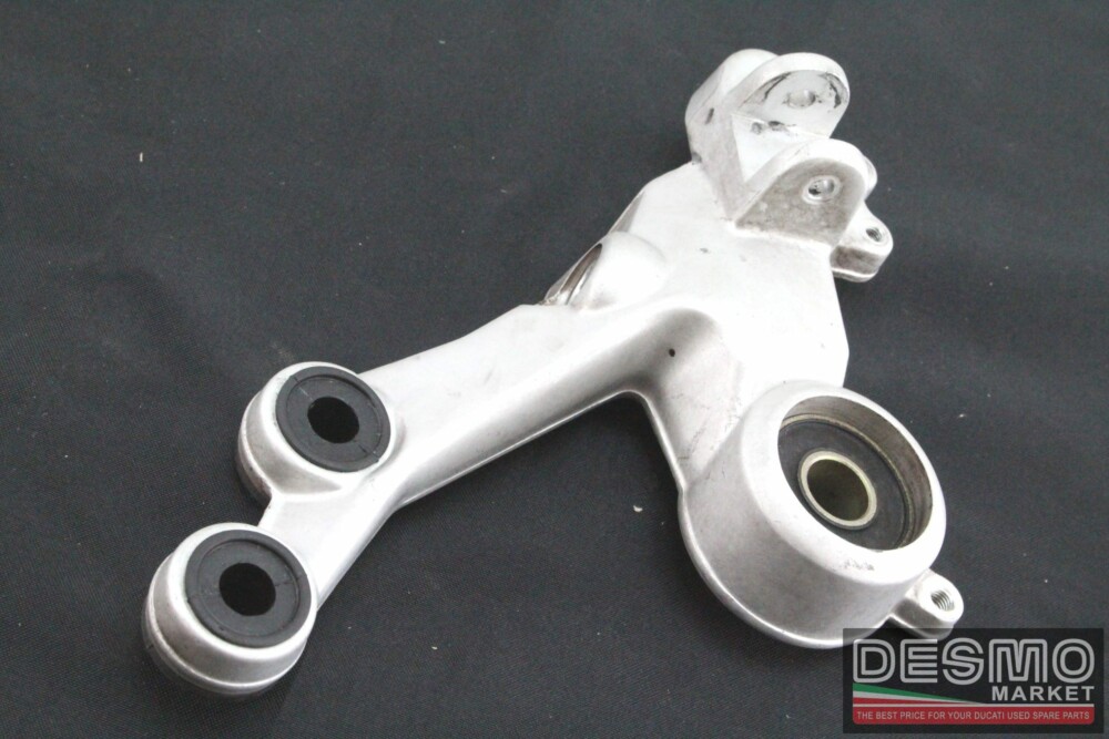 Piastra supporto pedana destra grigia pilota Ducati Monster s2r s4r s4rs