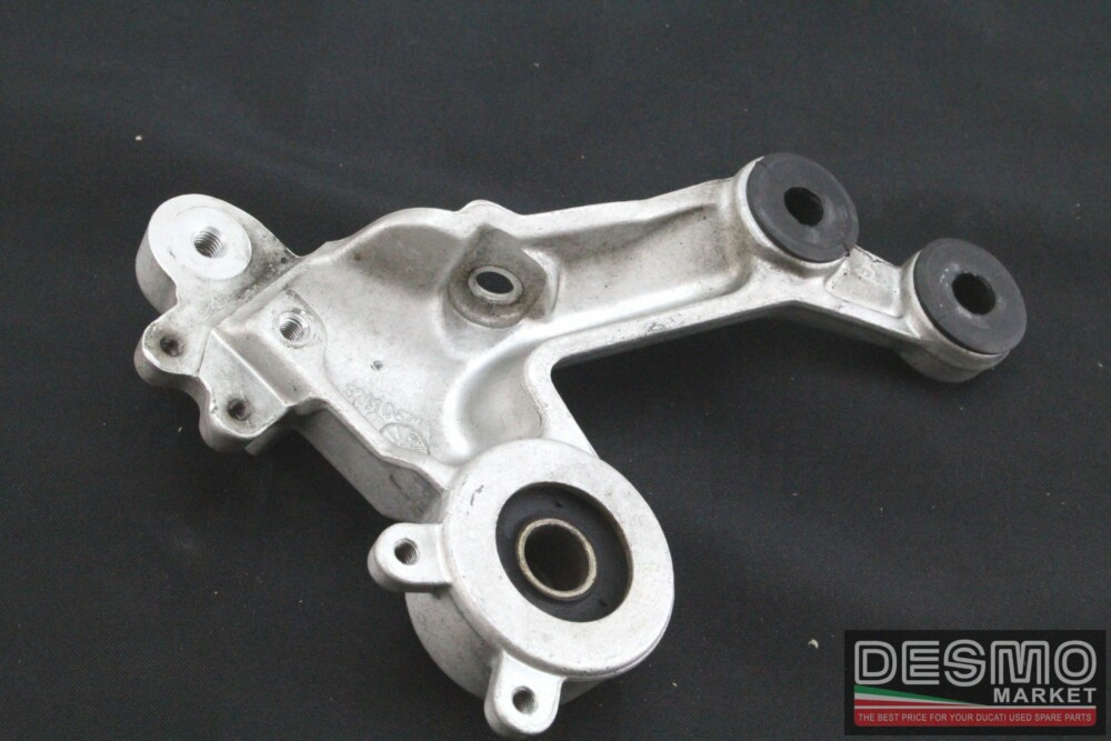 Piastra supporto pedana destra grigia pilota Ducati Monster s2r s4r s4rs