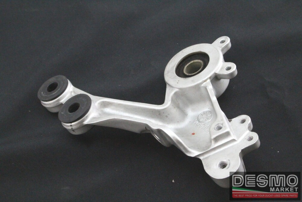 Piastra supporto pedana destra grigia pilota Ducati Monster s2r s4r s4rs