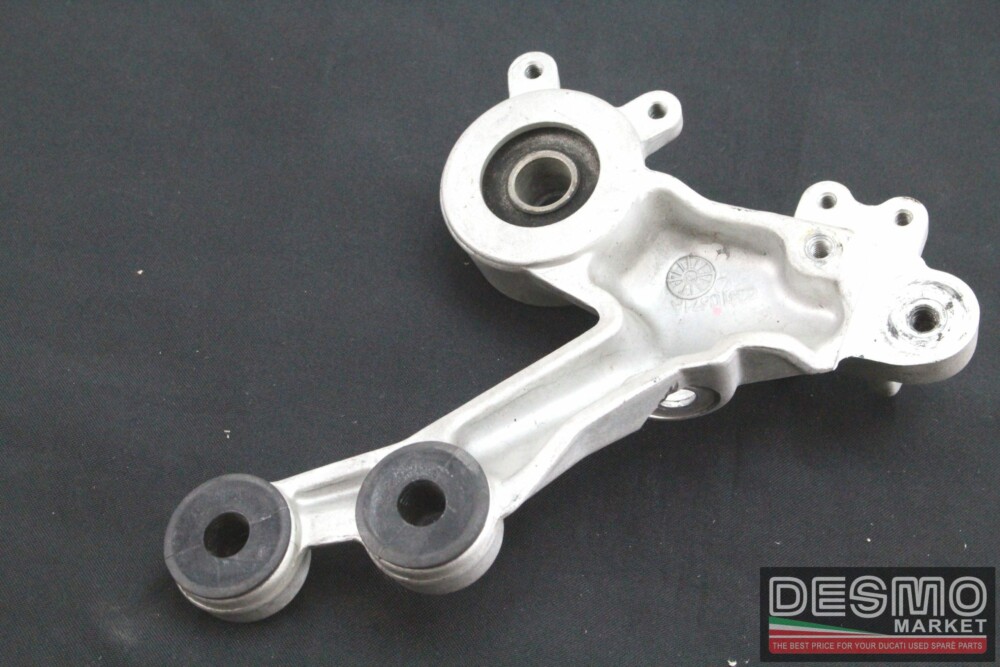 Piastra supporto pedana destra grigia pilota Ducati Monster s2r s4r s4rs