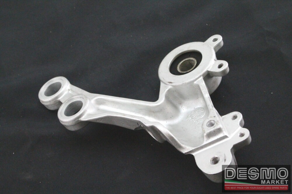 Piastra supporto pedana destra grigia pilota Ducati Monster s2r s4r s4rs