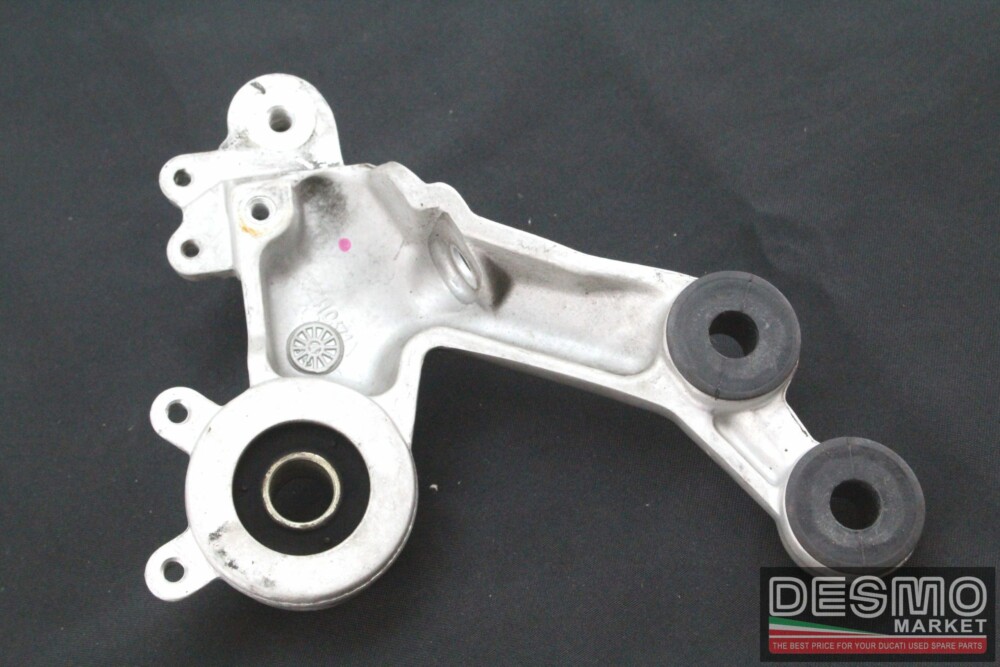 Piastra supporto pedana destra grigia pilota Ducati Monster s2r s4r s4rs