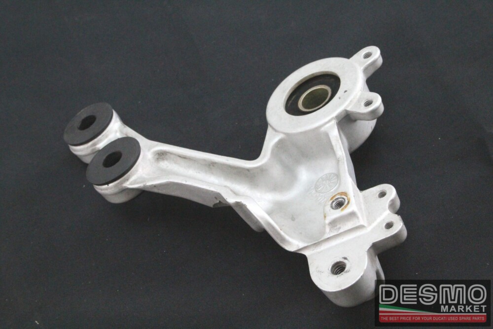 Piastra supporto pedana destra grigia pilota Ducati Monster s2r s4r s4rs