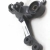 Black right side rider footpeg support plate Ducati Monster s2r s4r s4rs