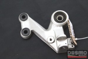 Piastra supporto pedana sinistra grigia pilota Ducati Monster s2r s4r