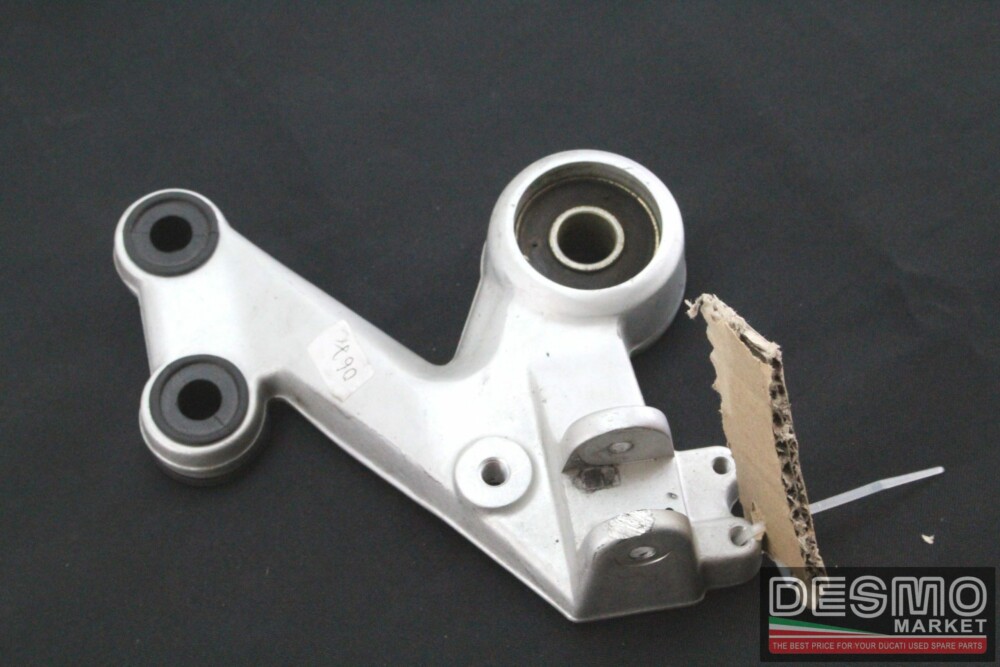 Piastra supporto pedana sinistra grigia pilota Ducati Monster s2r s4r