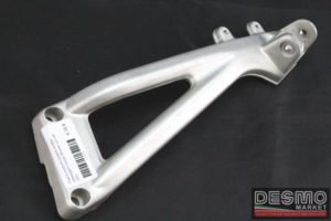 Piastra supporto pedana sinistra passeggero Ducati Monster s2r s4r s4rs