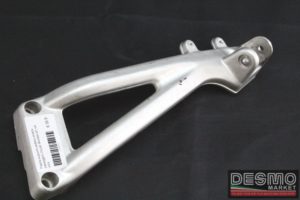 Piastra supporto pedana sinistra passeggero Ducati Monster s2r s4r s4rs