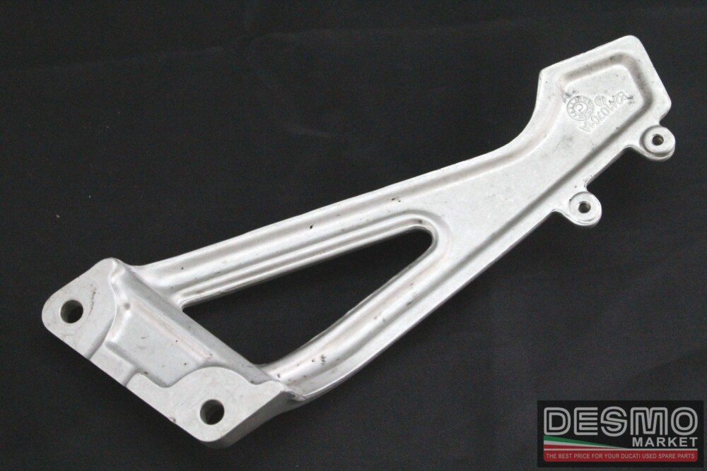 Piastra supporto pedana sinistra passeggero Ducati Monster s2r s4r s4rs