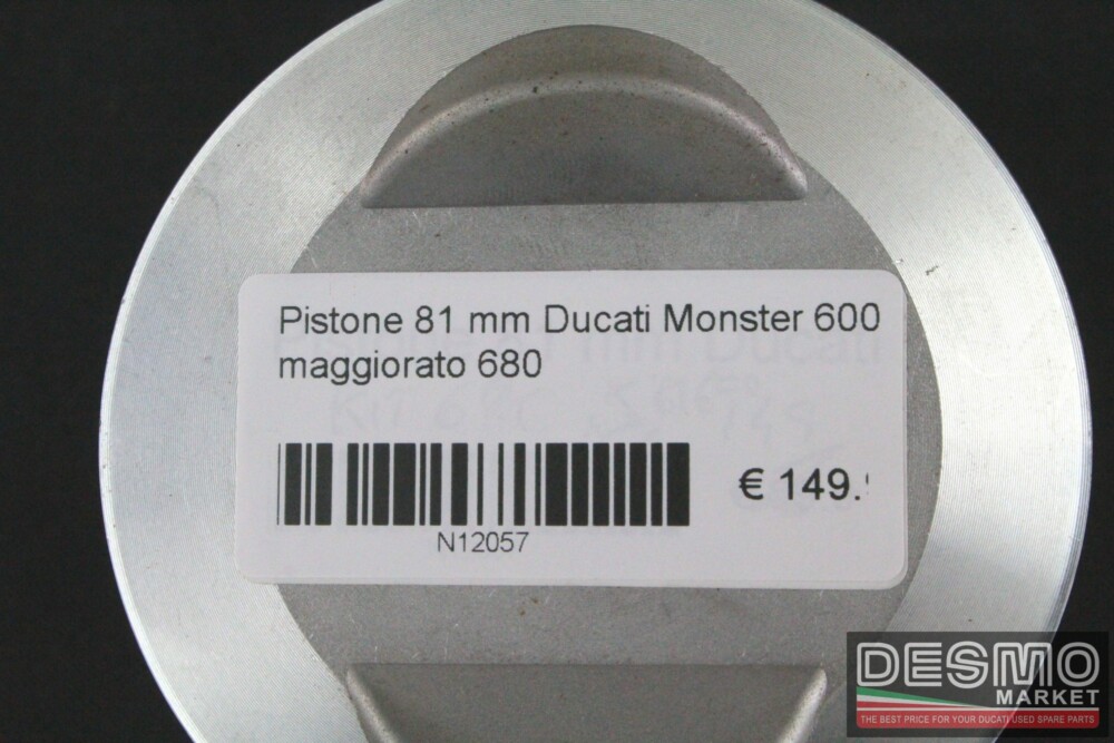 Pistone 81 mm Ducati Monster 600 maggiorato 680