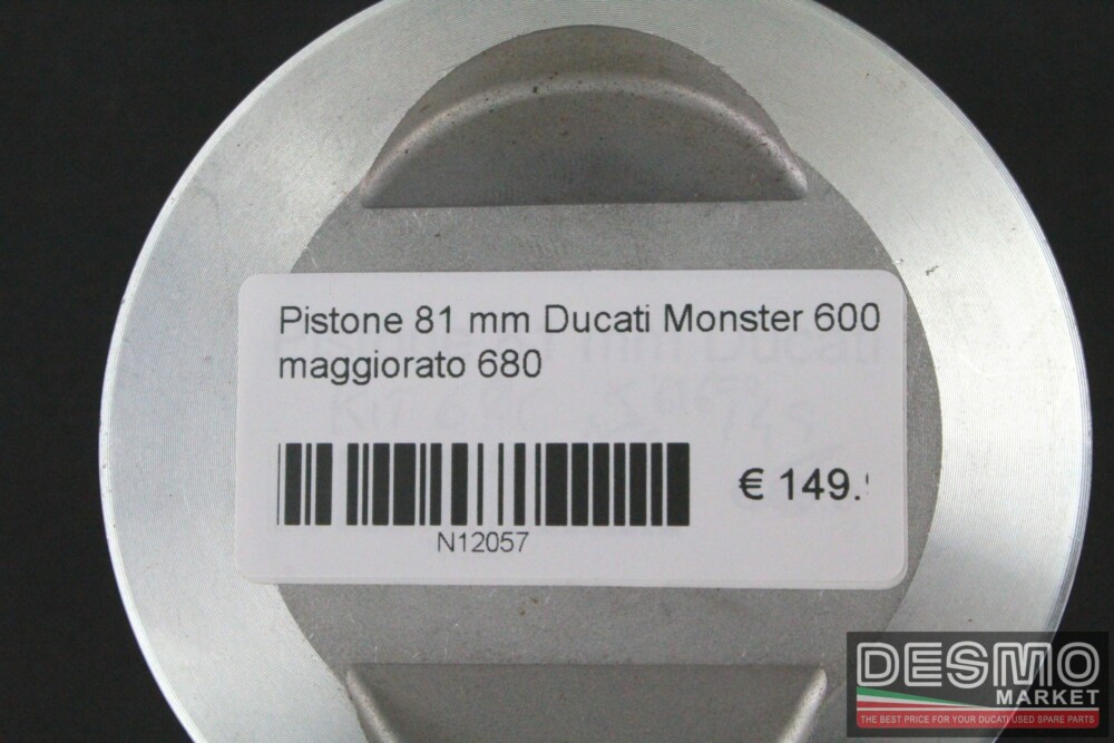 81 mm oversized 680 piston Ducati Monster 600 - Image 4