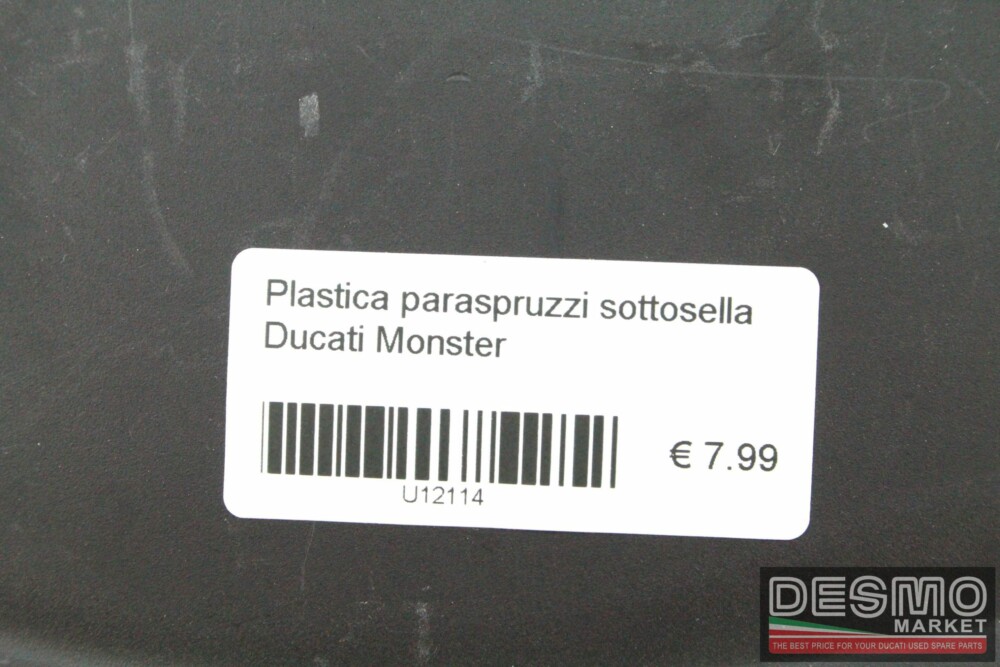 Plastica paraspruzzi sottosella Ducati Monster