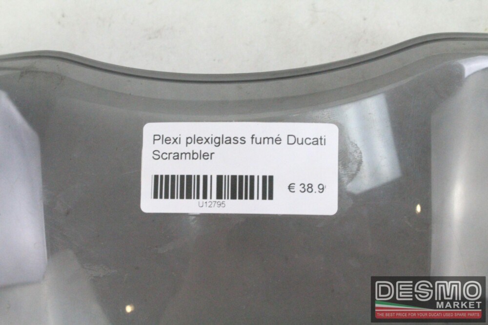 Plexi plexiglass fumé Ducati Scrambler