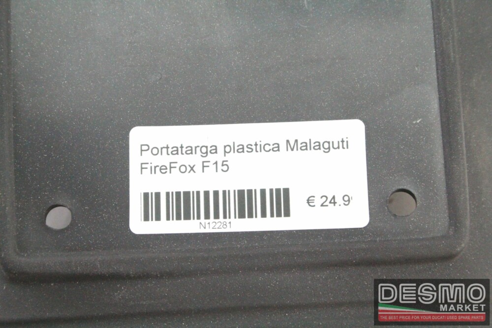 Portatarga plastica Malaguti FireFox F15
