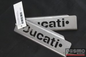 Protezioni radiatore acciaio inox con scritta DUCATI Ducati Monster S4r