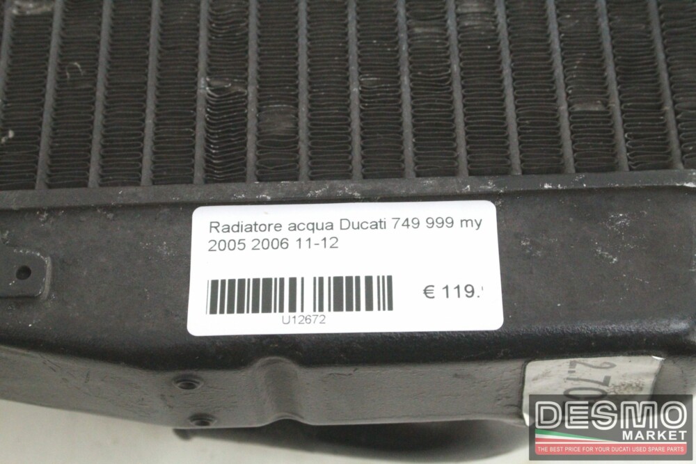 Radiatore acqua Ducati 749 999 my 2005 2006