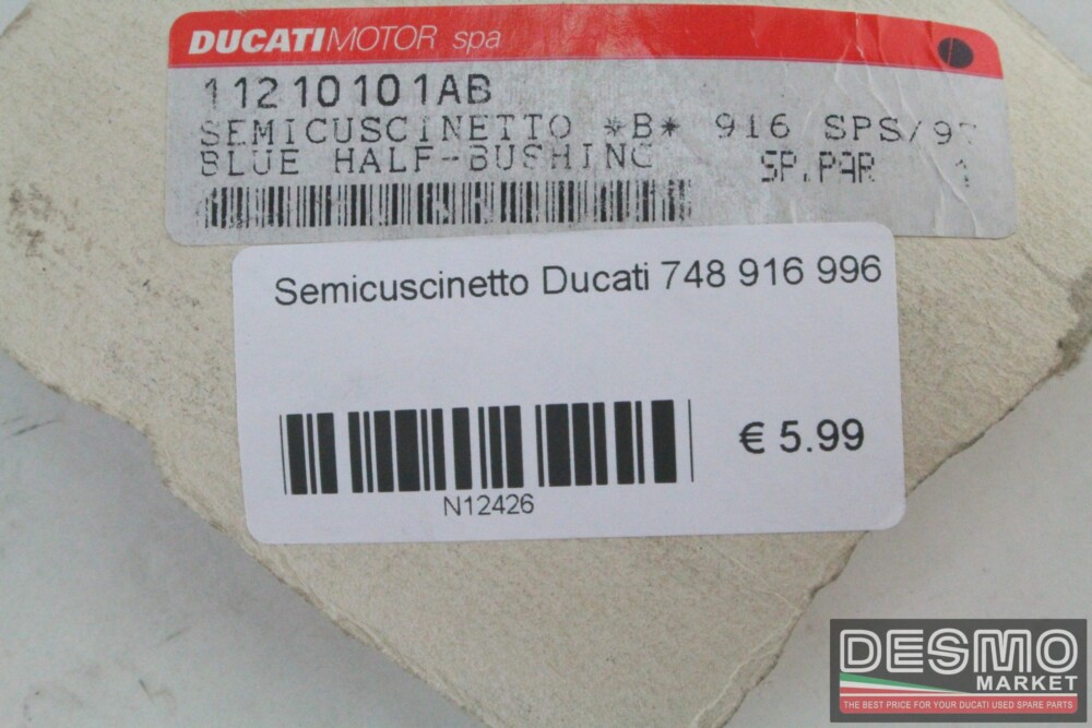 Semicuscinetto Ducati 748 916 996