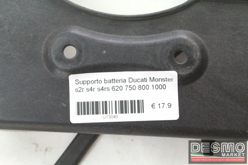 Supporto batteria Ducati Monster s2r s4r s4rs 620 750 800 1000