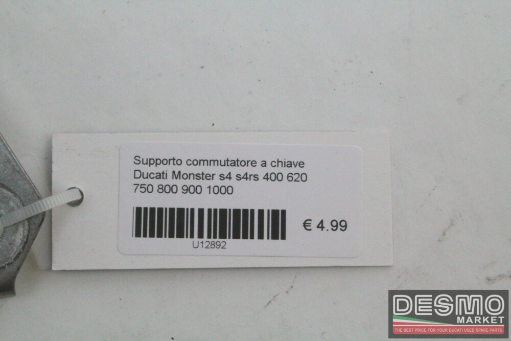 Supporto commutatore a chiave Ducati Monster s4 s4rs 400 620 750 800 900