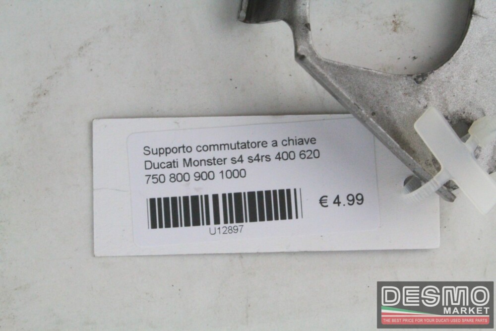 Supporto commutatore a chiave Ducati Monster s4 s4rs 400 620 750 800 900