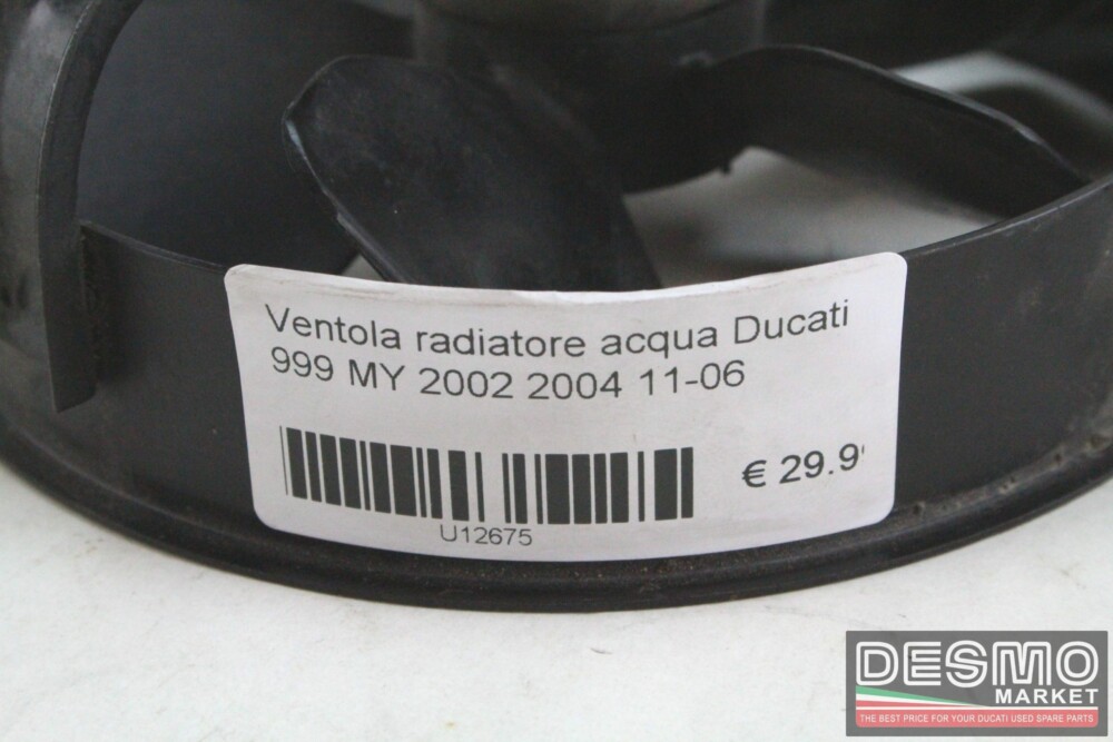 Ventola radiatore acqua Ducati 999 MY 2002 2004