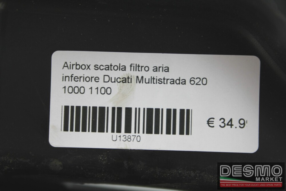 Airbox scatola filtro aria inferiore Ducati Multistrada 620 1000 1100