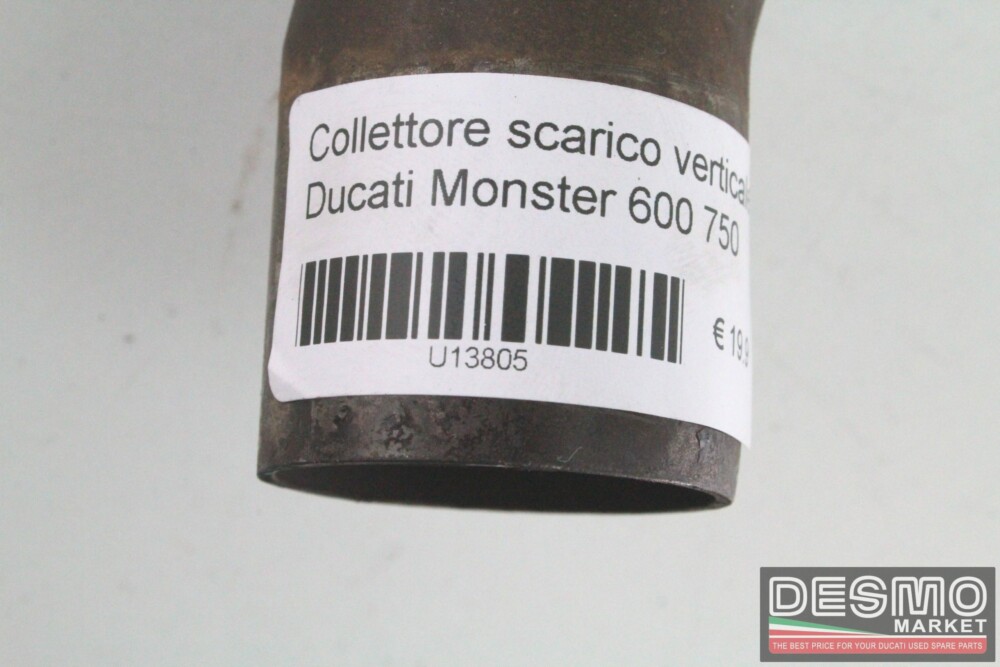 Collettore scarico verticale Ducati Monster 600 750