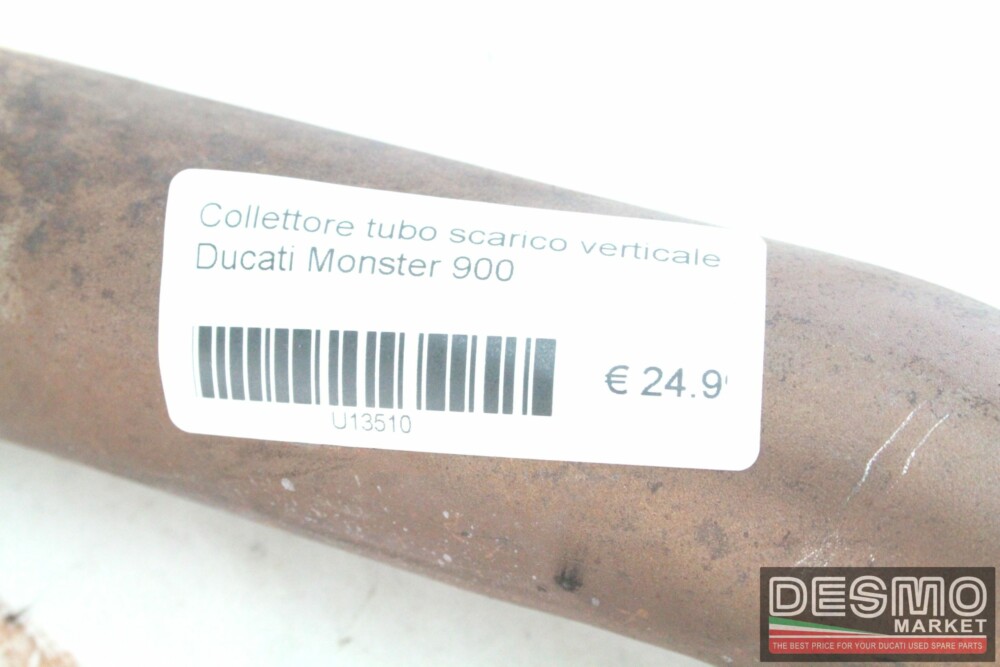 Collettore tubo scarico verticale Ducati Monster 900